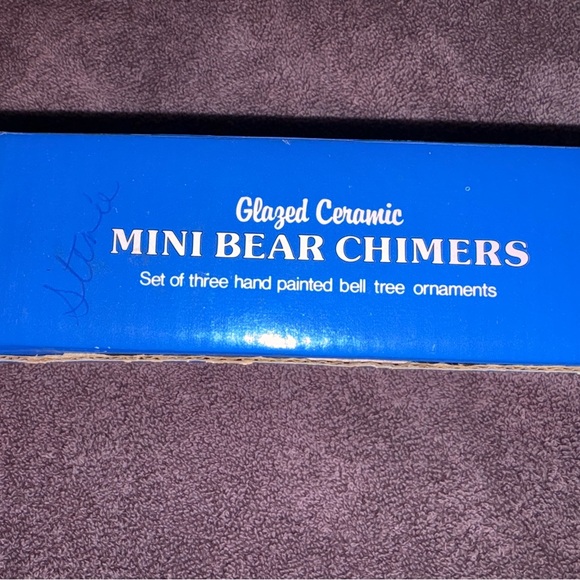Set of 3 mini bear chimers - Picture 2 of 3